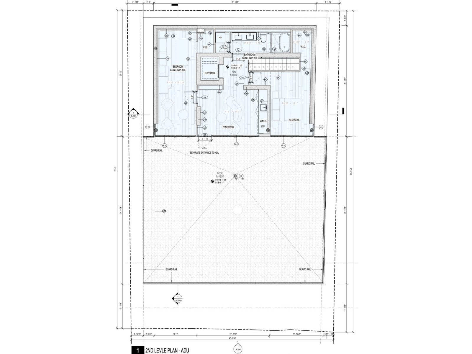 Second floor plan